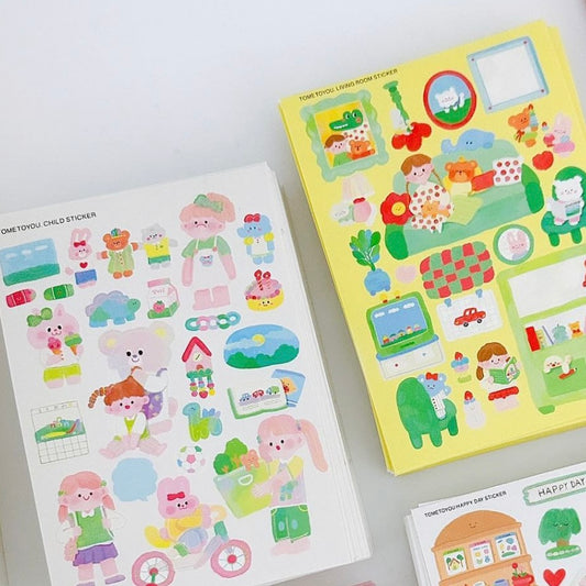 TOMETOYOU Sticker Sheets