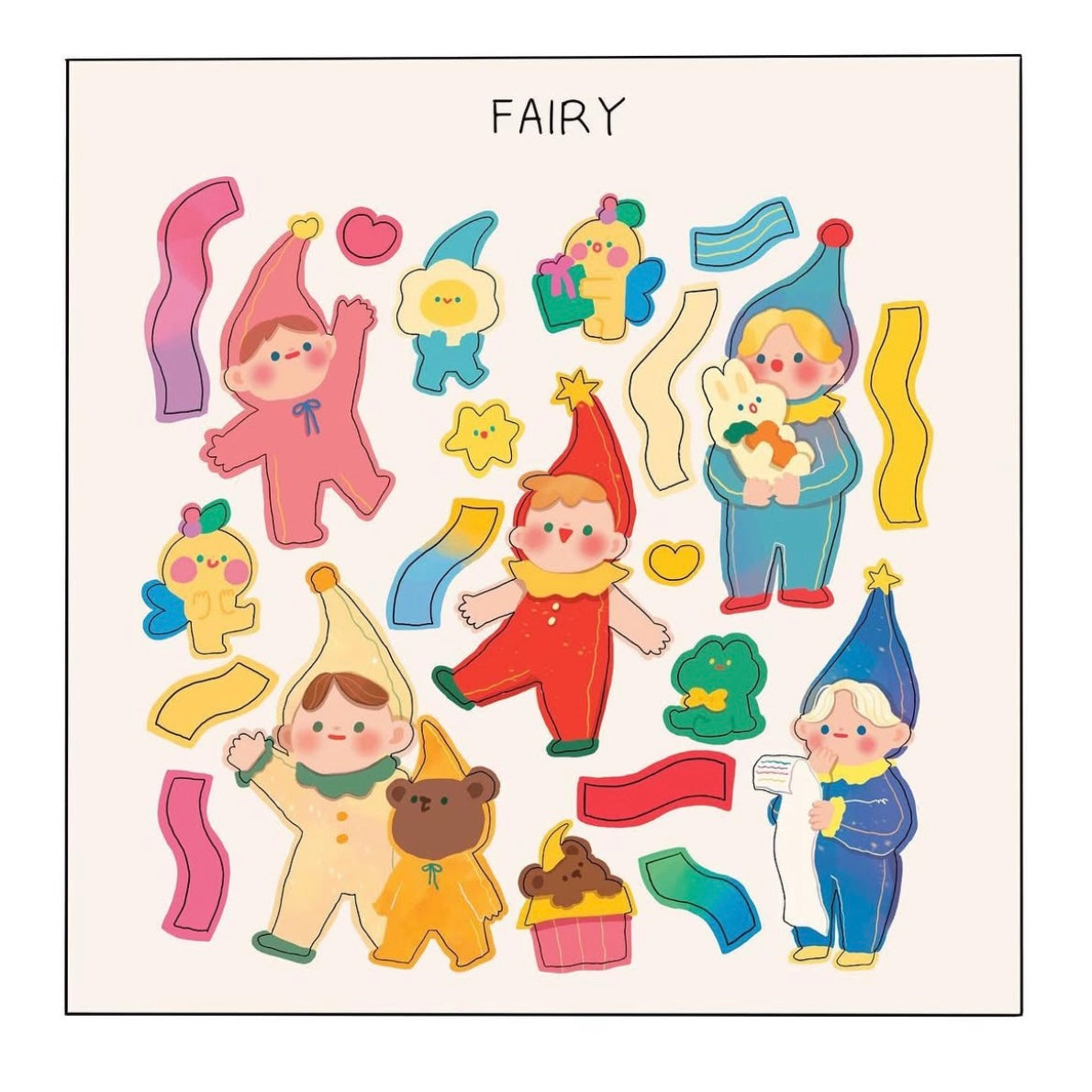 TOMETOYOU Fairy Sticker Sheets