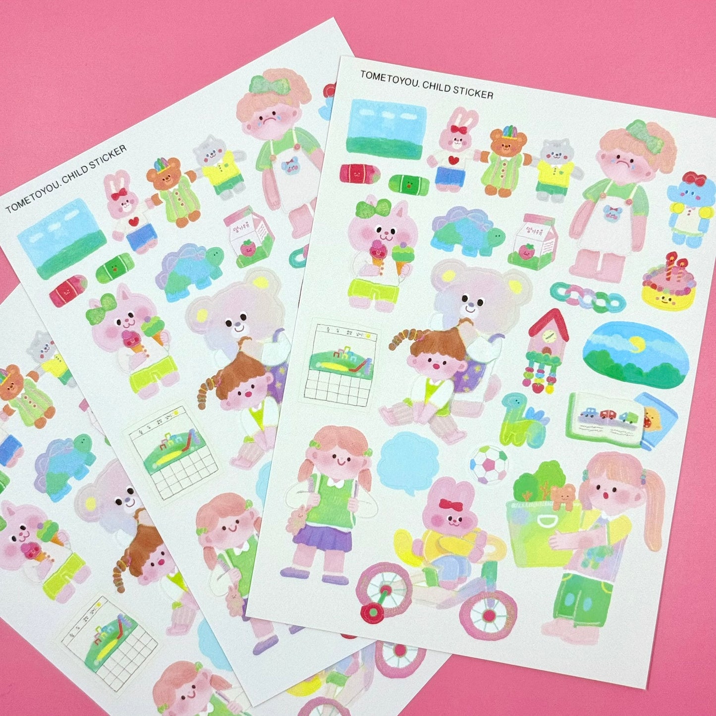 TOMETOYOU Sticker Sheets