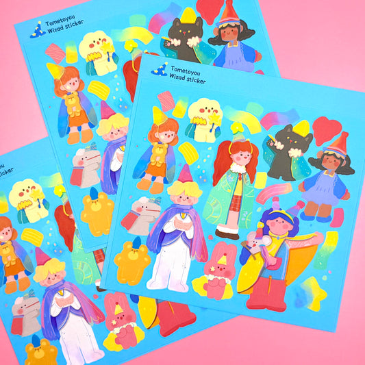 TOMETOYOU Wizard Sticker Sheets
