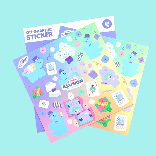 Recorder Factory Rico x RoomRoom Sticker Sheets - Dandy Mail