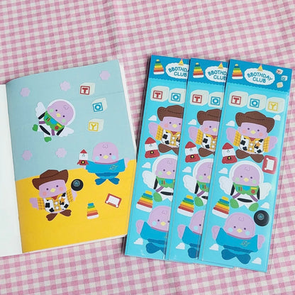 Bbothday Club Toys Sticker Sheet