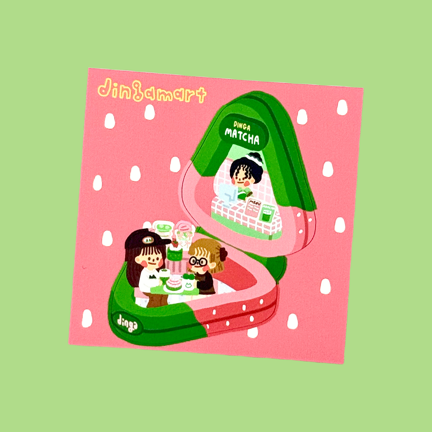 Dinga Mart Pocket Sticker Sheets - Dandy Mail