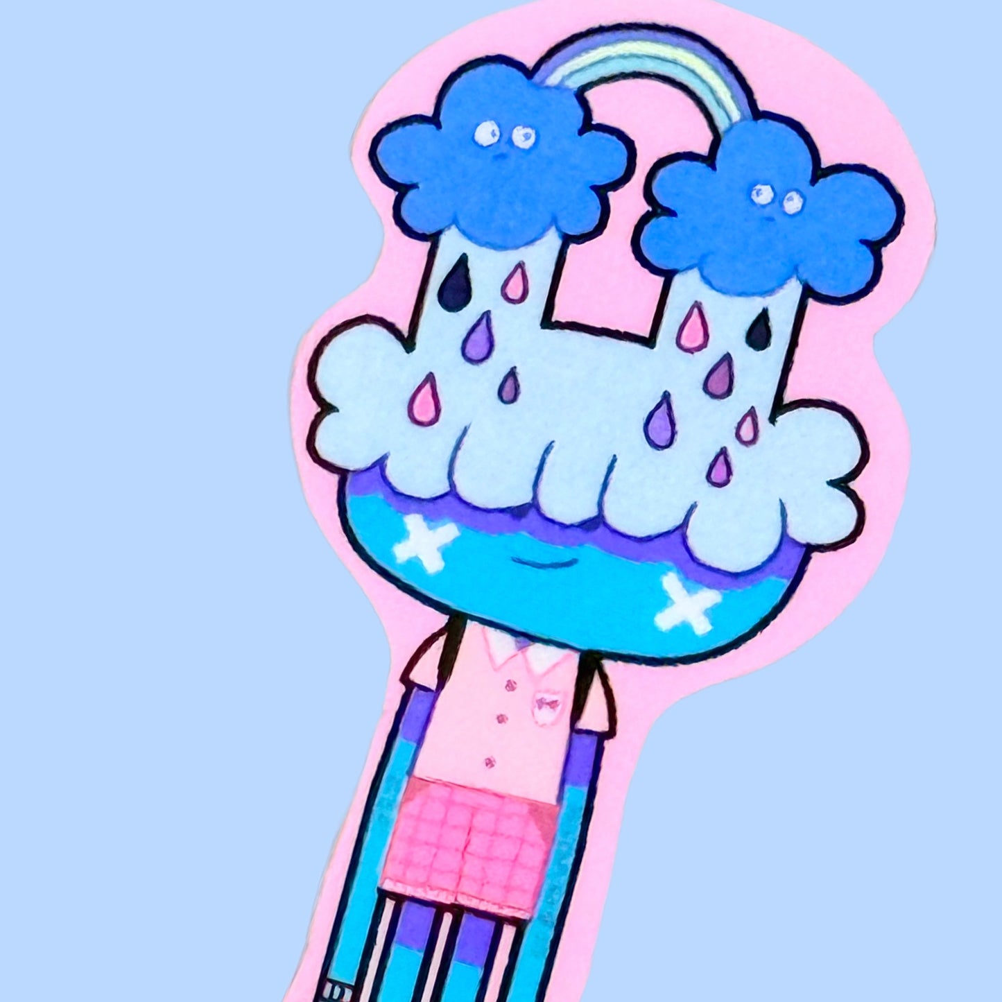 Leenahoo Neon Snippety Girls Sticker Pack - Dandy Mail