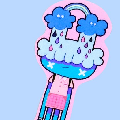 Leenahoo Neon Snippety Girls Sticker Pack - Dandy Mail