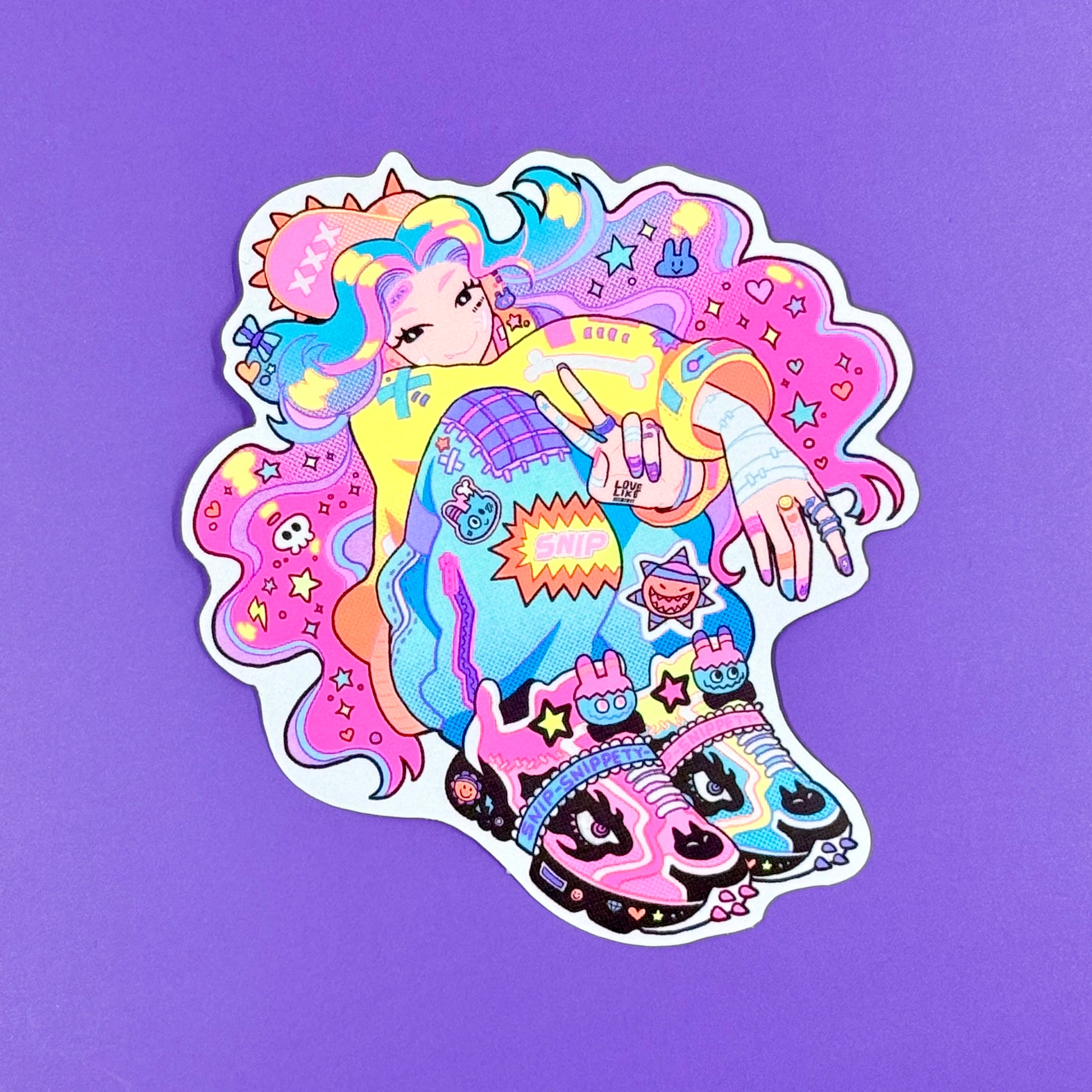 Leenahoo Girls Sticker Pack - Dandy Mail