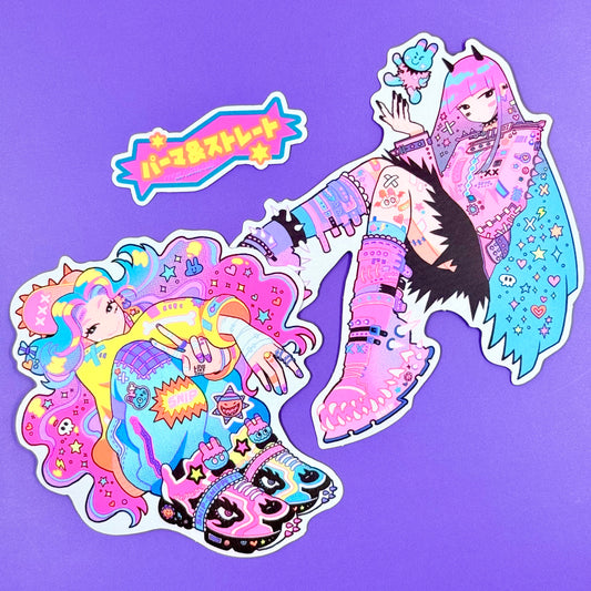 Leenahoo Girls Sticker Pack - Dandy Mail