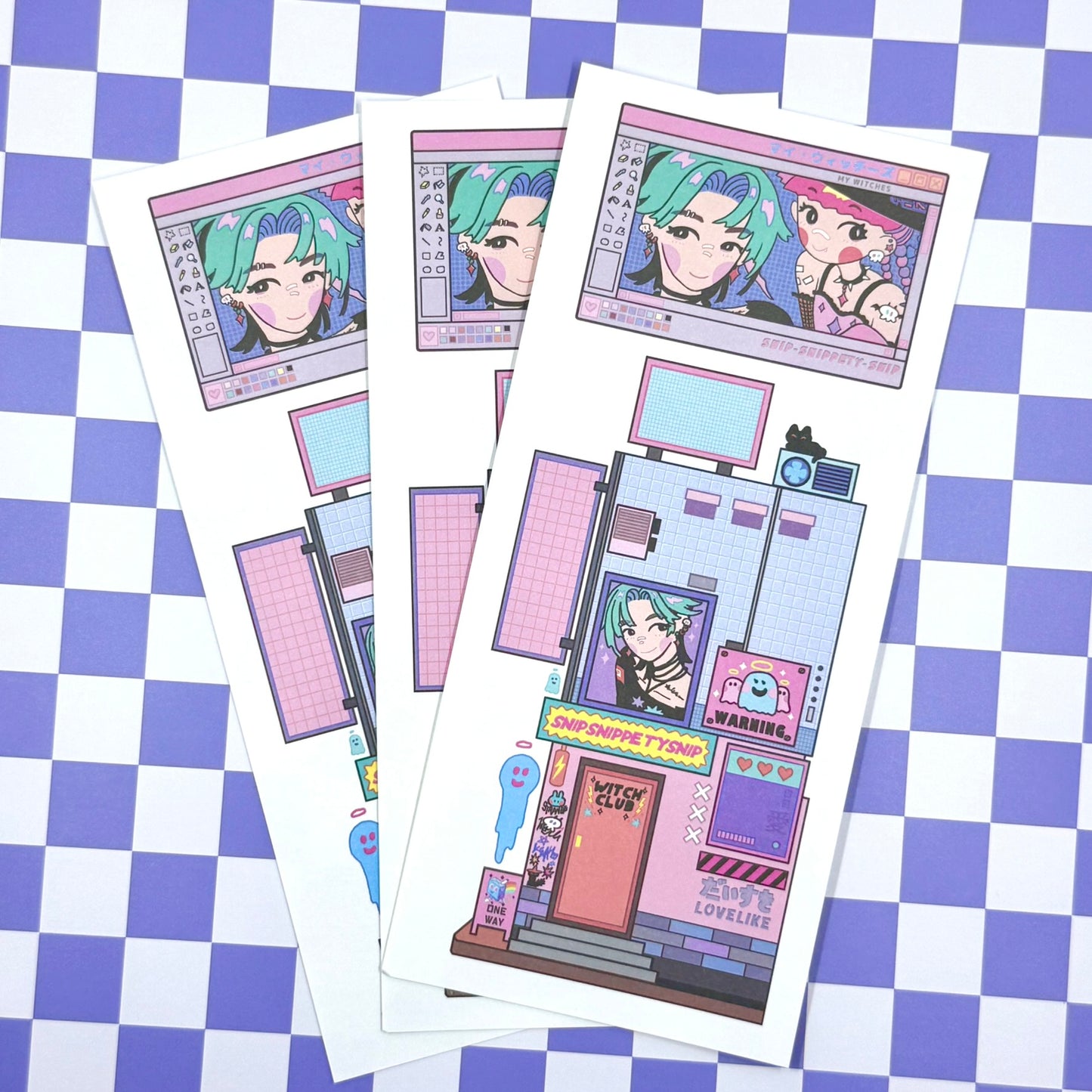 Leenahoo Halloween Memo Sticker Pack