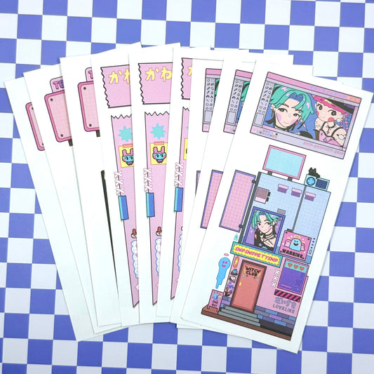 Leenahoo Halloween Memo Sticker Pack