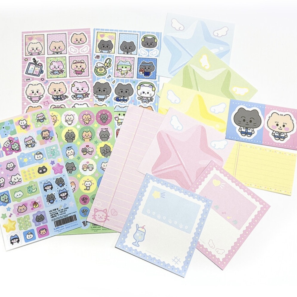 Ppomppom Studio School Cat Pack