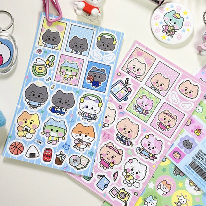 Ppomppom Studio School Cat Pack
