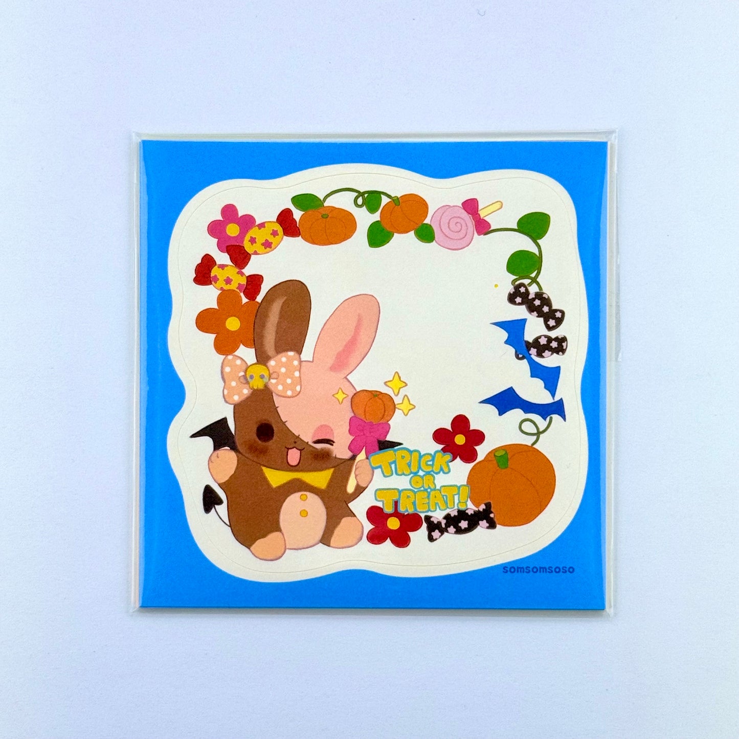 Somsomsoso Halloween Memo Sticker Pack - Dandy Mail