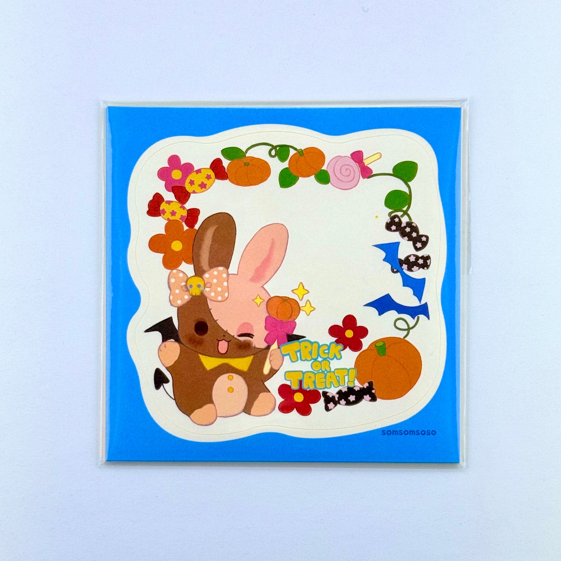 Somsomsoso Halloween Memo Sticker Pack - Dandy Mail