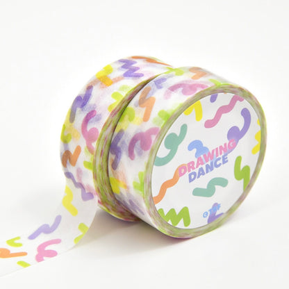 Recorder Factory Drawing Dance Washi Tape