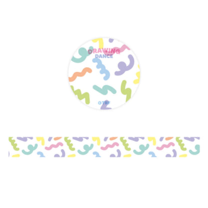 Recorder Factory Drawing Dance Washi Tape