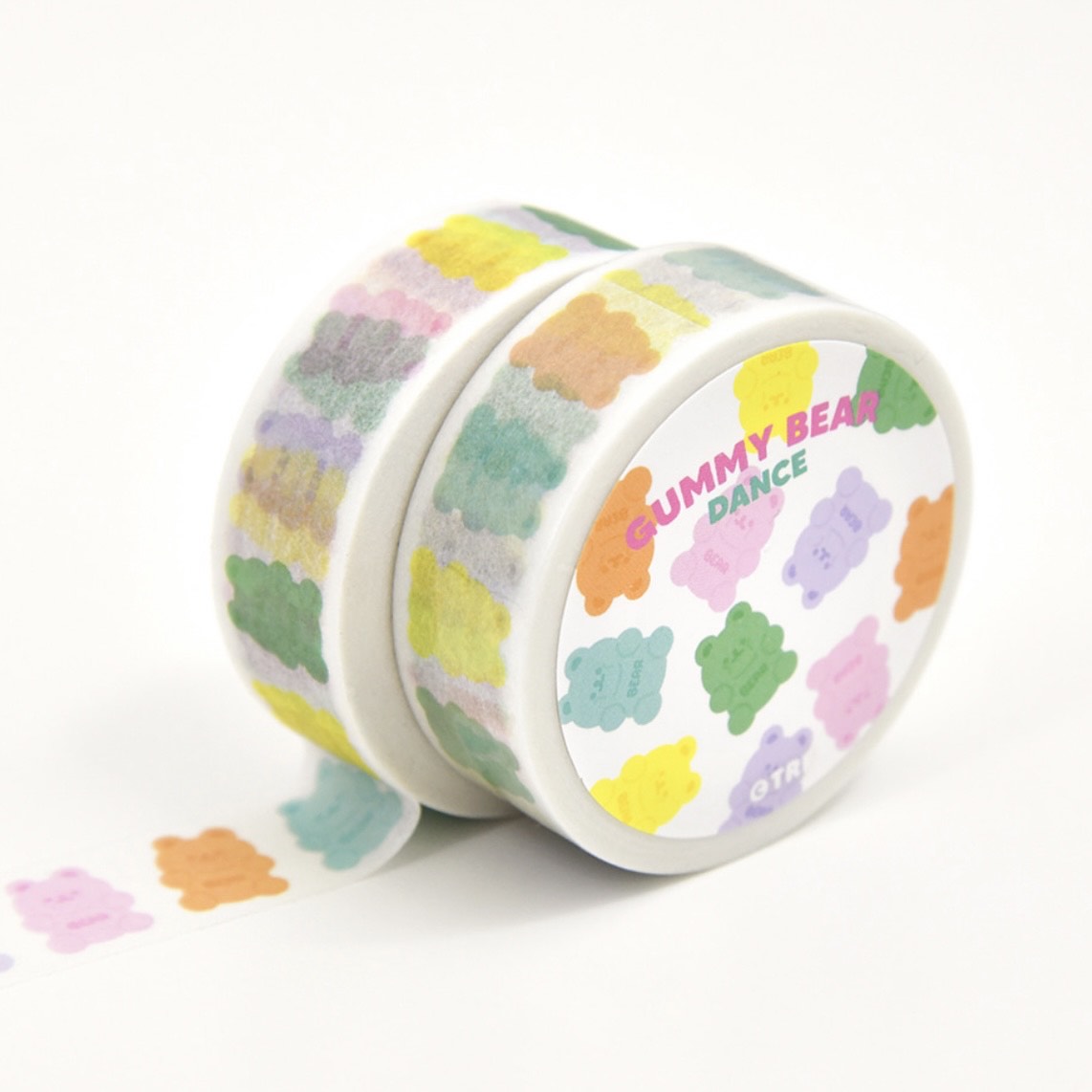 Recorder Factory Gummy Bear Dance Washi Tape
