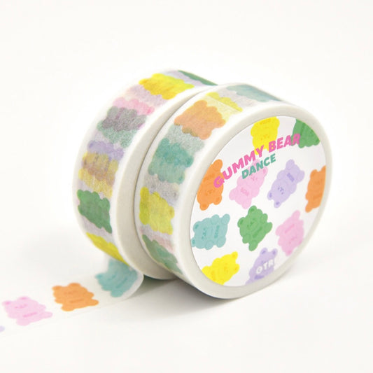 Recorder Factory Gummy Bear Dance Washi Tape