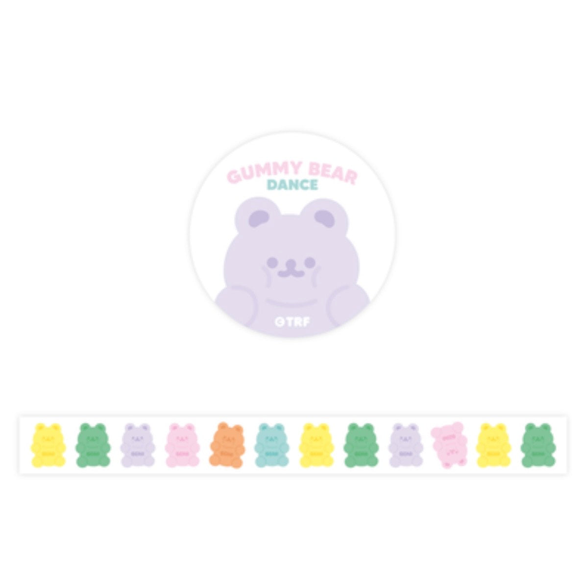 Recorder Factory Gummy Bear Dance Washi Tape