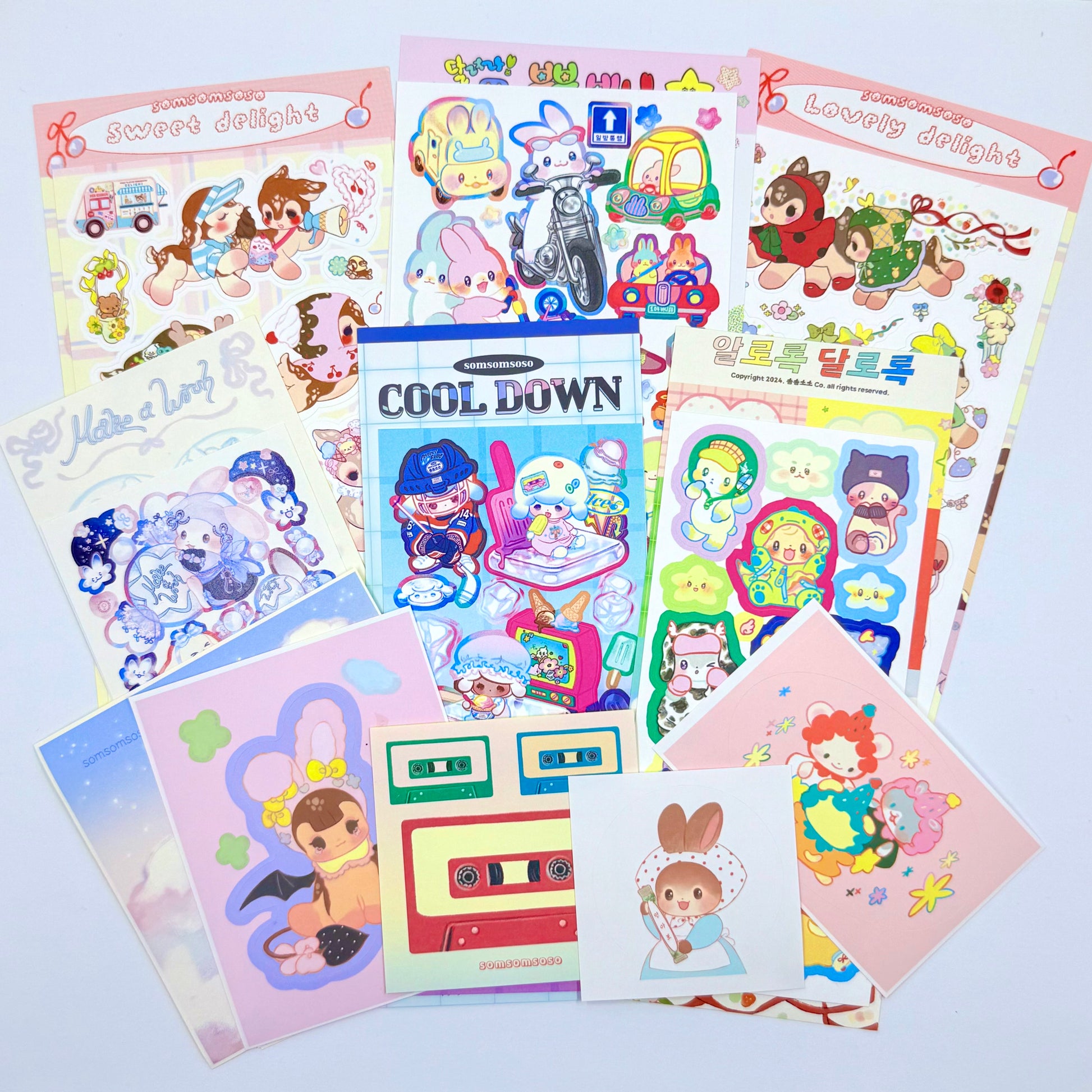 Somsomsoso Sticker Pack - Dandy Mail