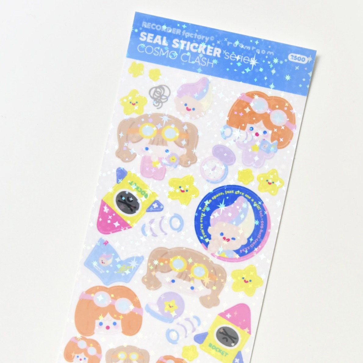 Recorder Factory Cosmo Clash Sticker Sheet