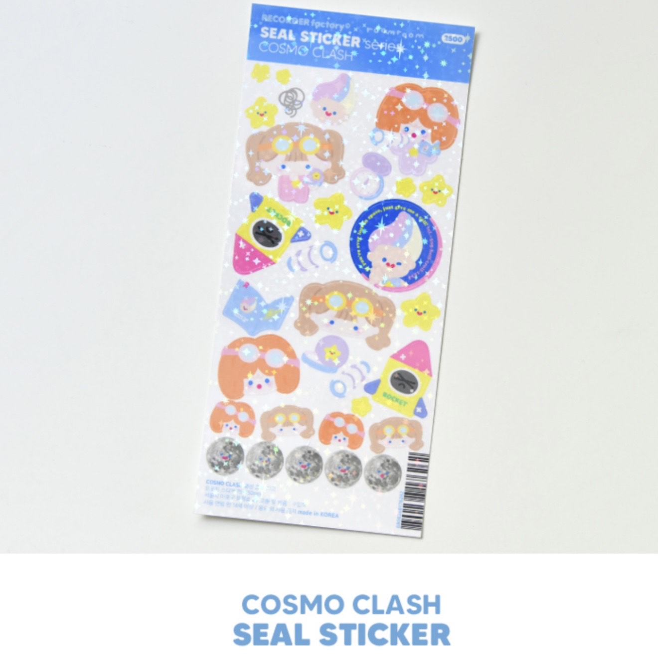 Recorder Factory Cosmo Clash Sticker Sheet