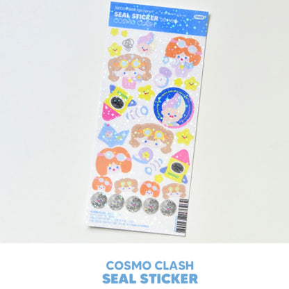 Recorder Factory Cosmo Clash Sticker Sheet
