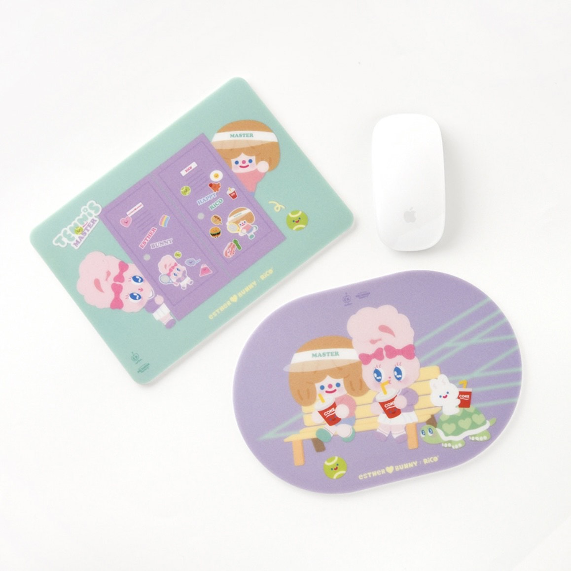 Recorder Factory Esther Bunny x Rico Pen Mouse Pad