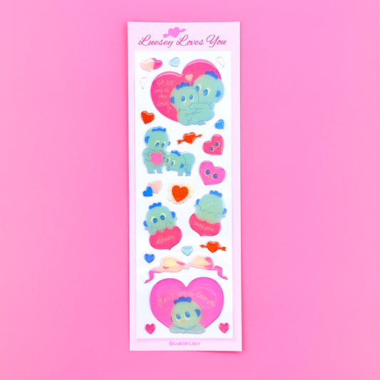 Luesey Sky Loves You Acrylic Sticker Sheet - Dandy Mail
