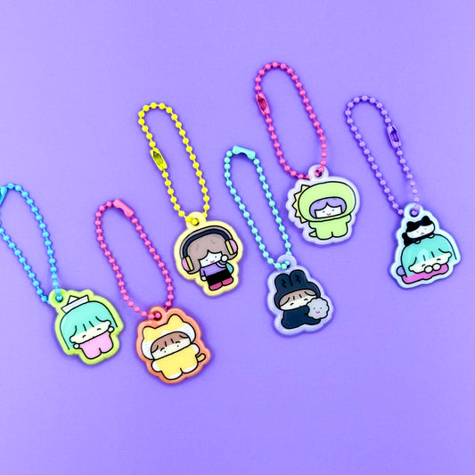 Recorder Factory x Roomroom Puffy Key Ring