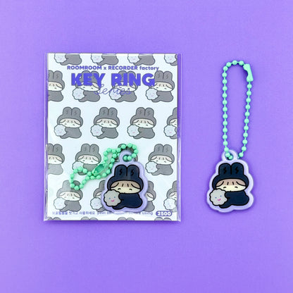 Recorder Factory x Roomroom Puffy Key Ring