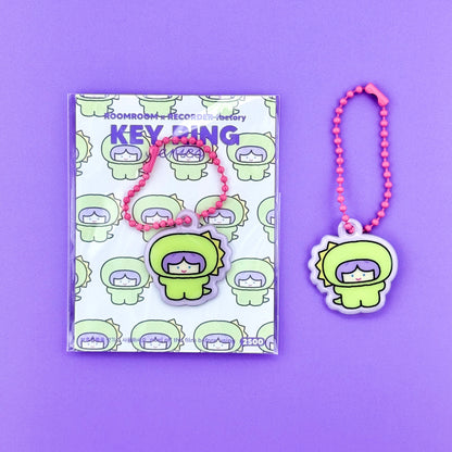 Recorder Factory x Roomroom Puffy Key Ring