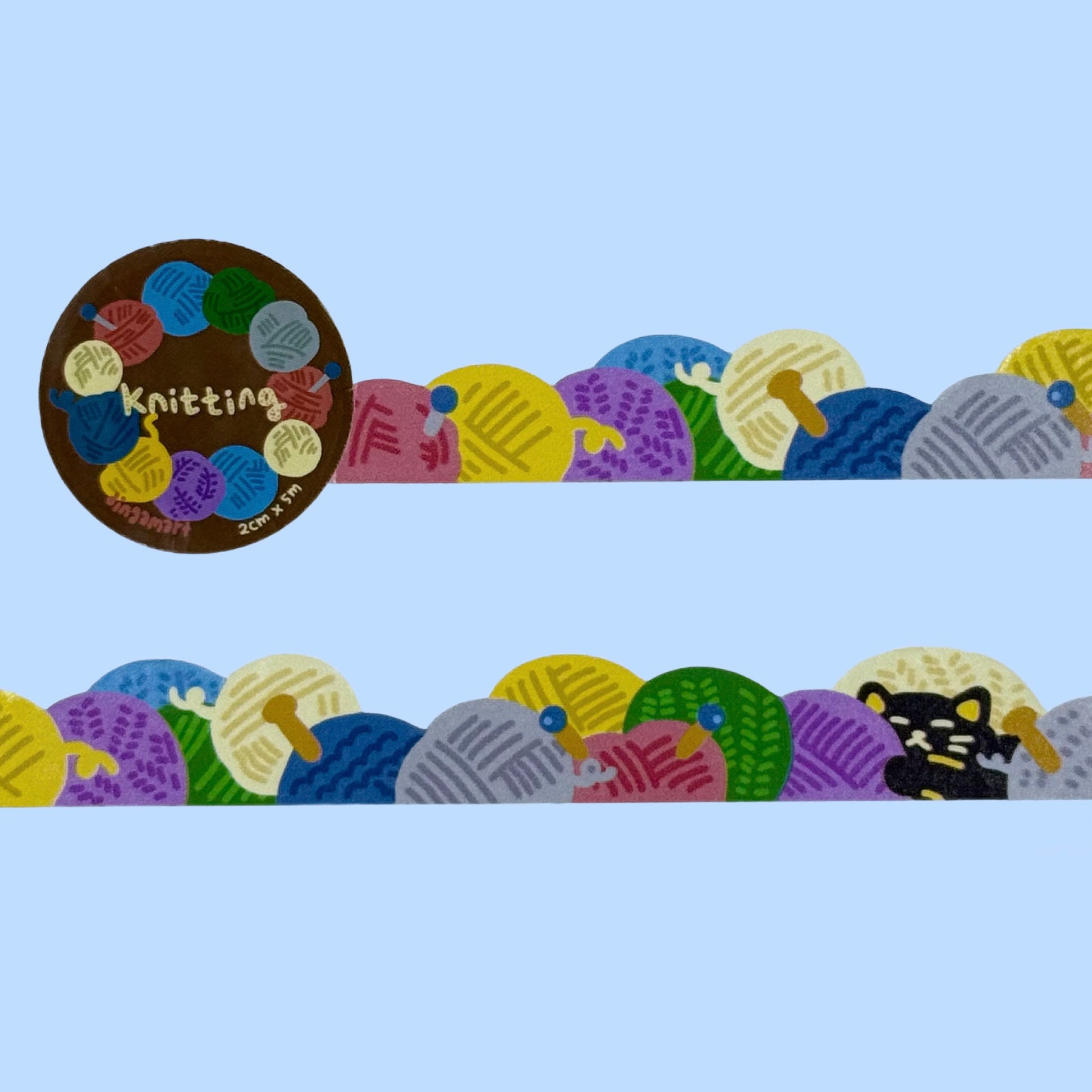Dinga Mart Knitting Washi Tape Roll - Dandy Mail