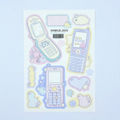 Winnie Village Y2K Memo Sticker Sheet(s) - Dandy Mail