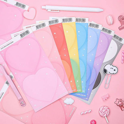 Joie Atelier Large Heart Memo Sticker Pack