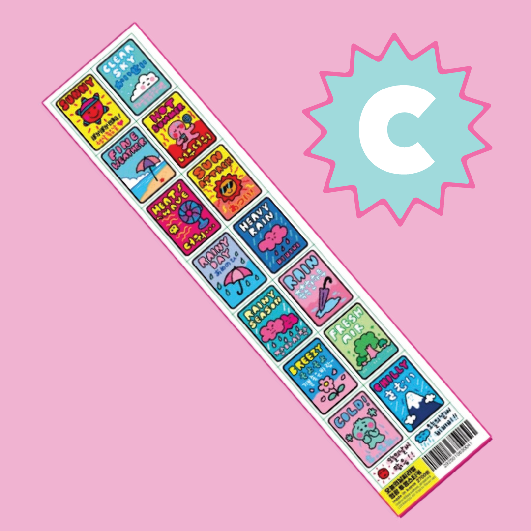 Leenahoo Decorative Sticker Sheets