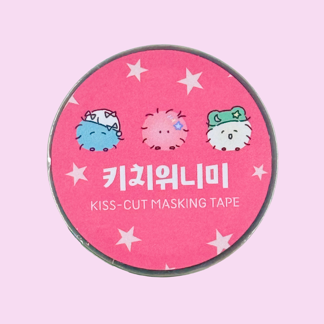 Winnie Village Pastel Kiss-cut Sticker Tape